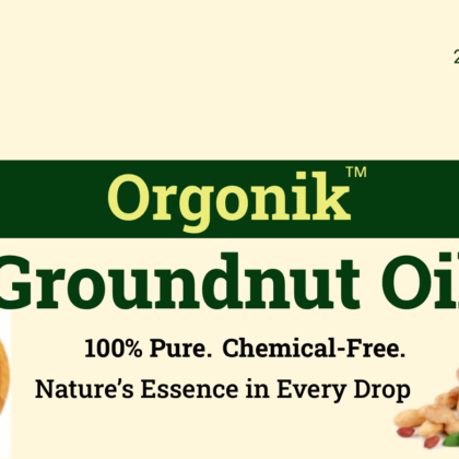 Orgonik Groundnut Oil 5 Liter