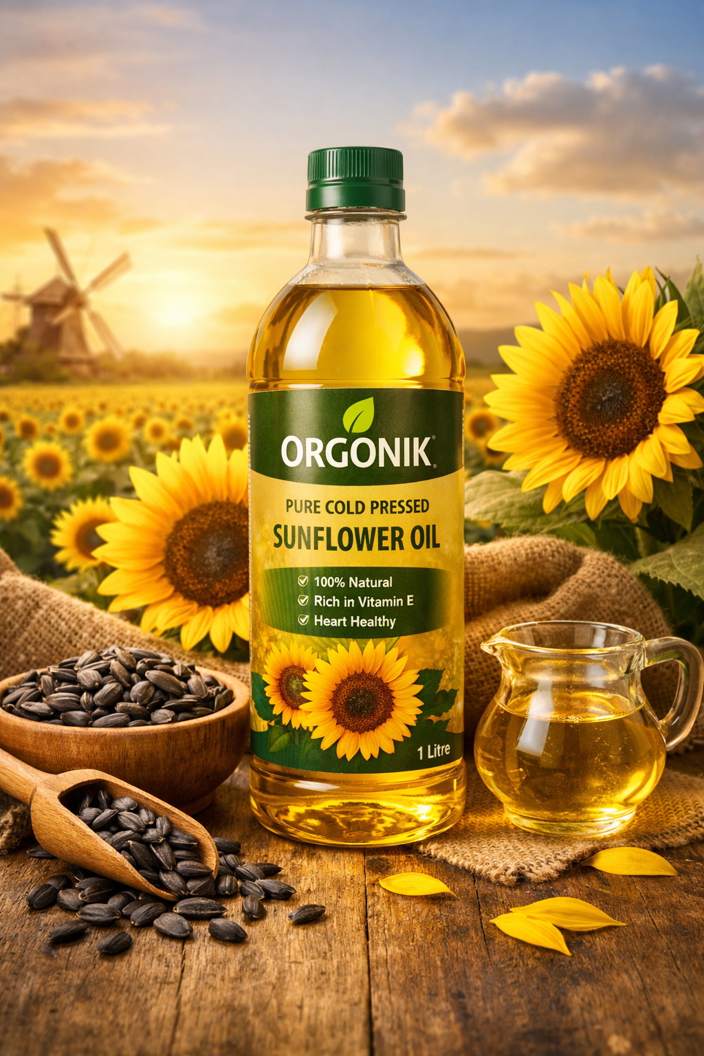 Why Pure Cold-Pressed Sunflower Oil Is Good for Health