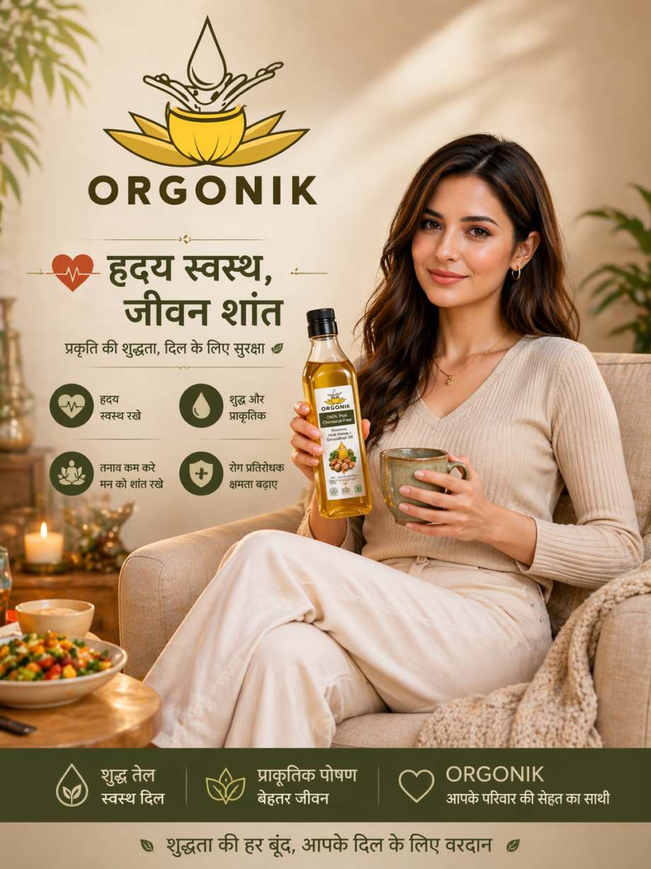 heart special medisin Orgonik coldpresed oil