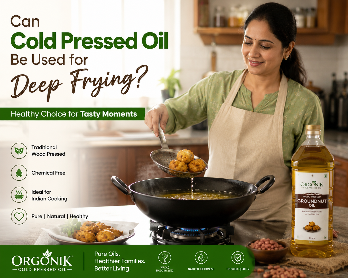 Can Cold Pressed Oil Be Used for Deep Frying?