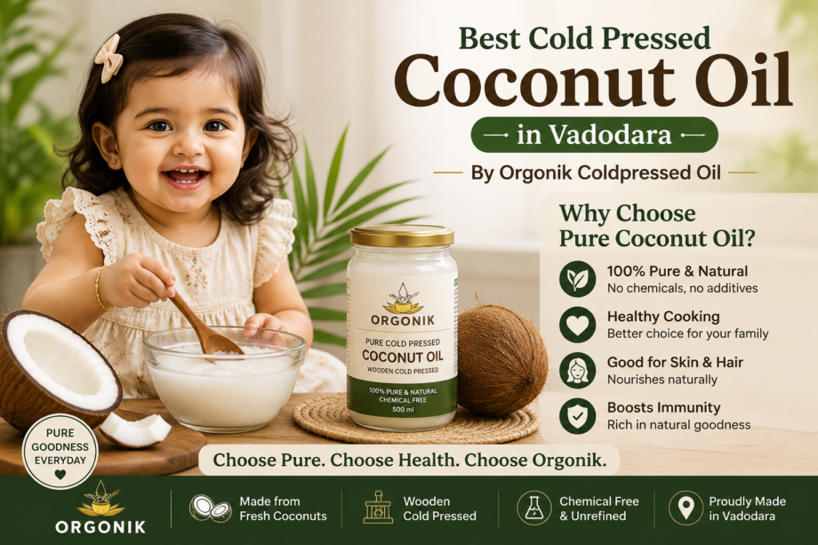 Best cold pressed-coconut oil in Vadodara