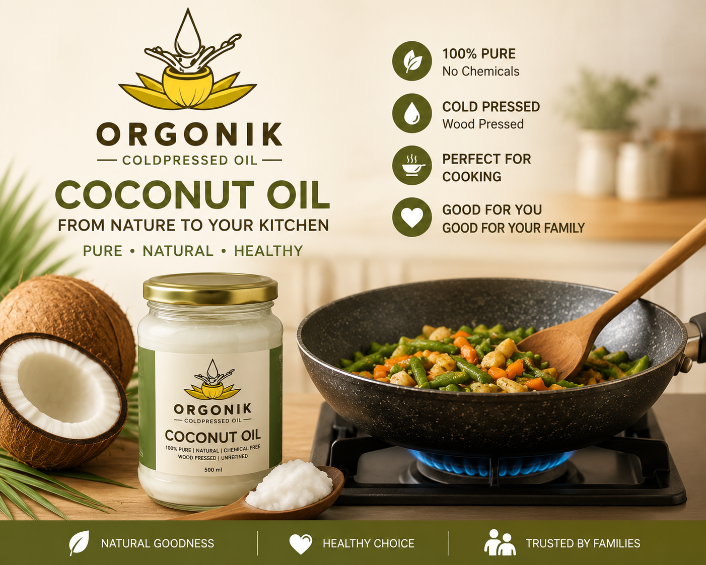 Can Coconut Oil Be Used for Hair and Cooking?