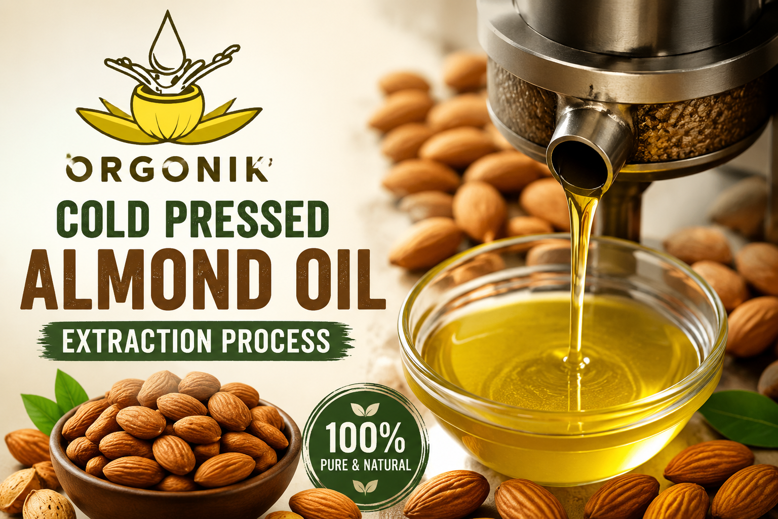 Benefits of Cold Pressed Almond Oil During the Monsoon
